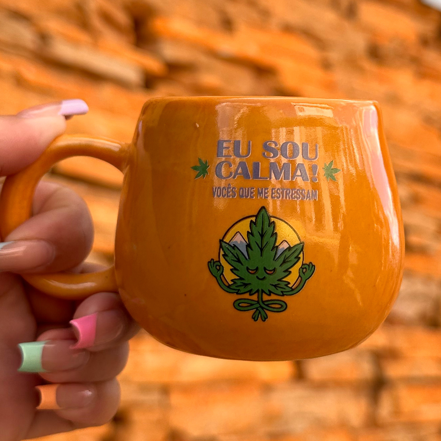 Caneca Eu Sou Calma – Coleção Uso Diário | 100THC