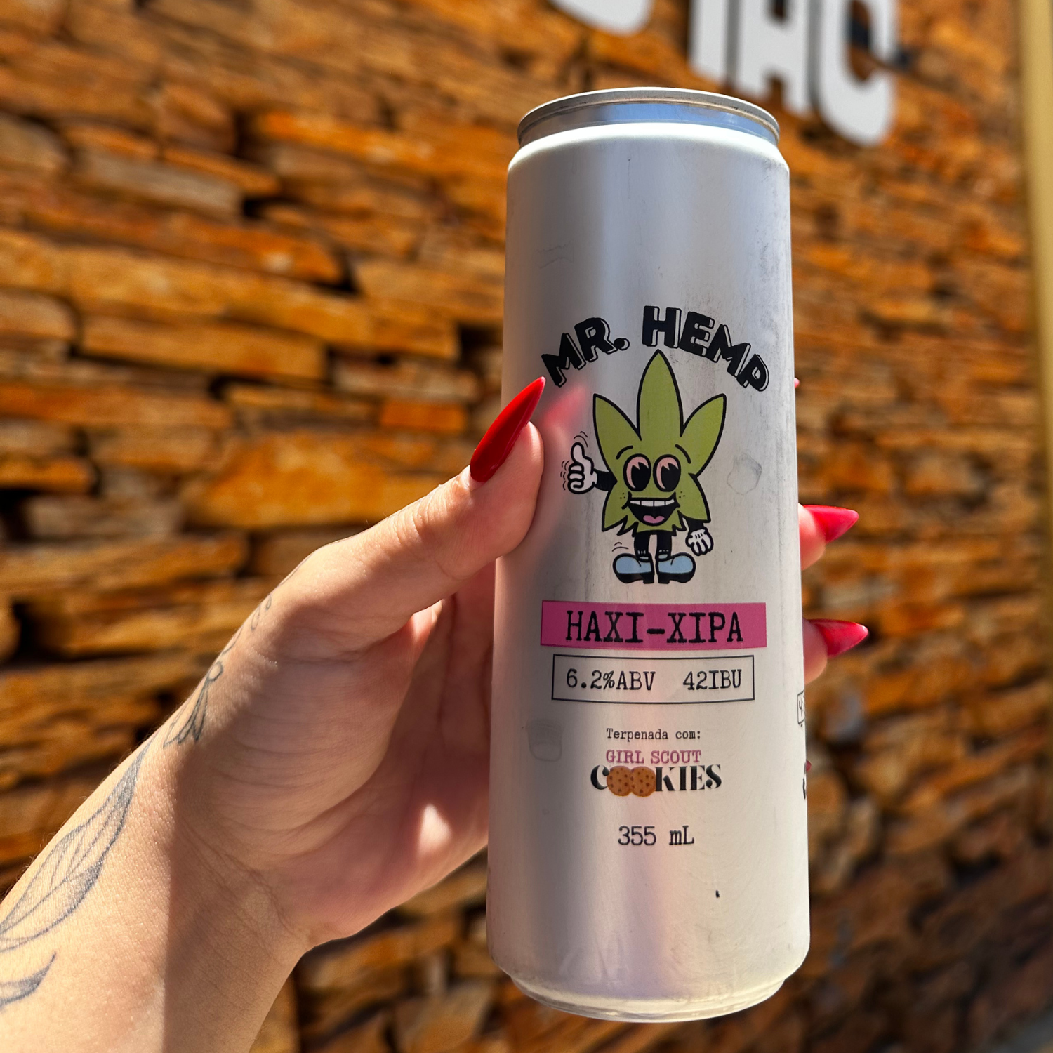 Cerveja Artesanal Haxi-Xipa – Mr. Hemp (355 ml)