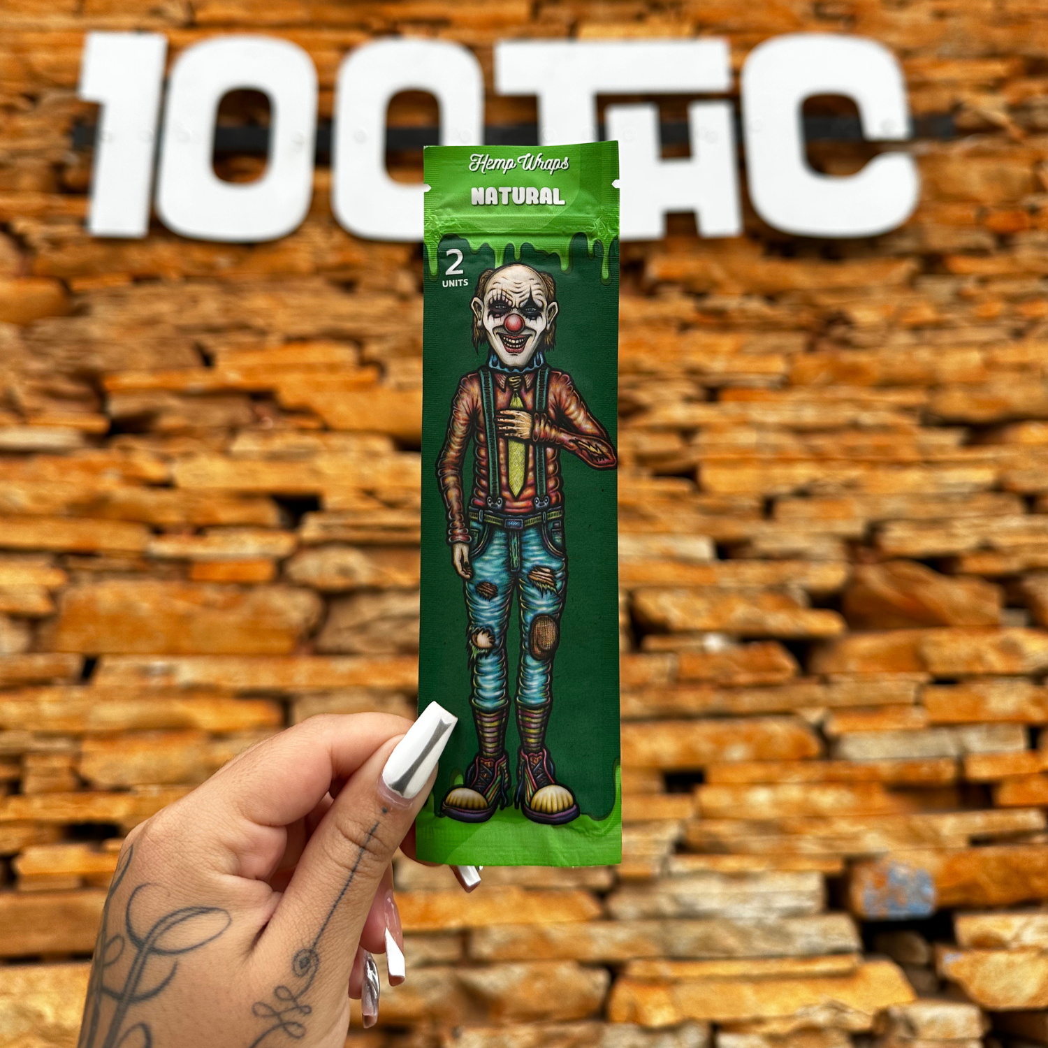 Hemp Wraps Natural | 2 Unidades