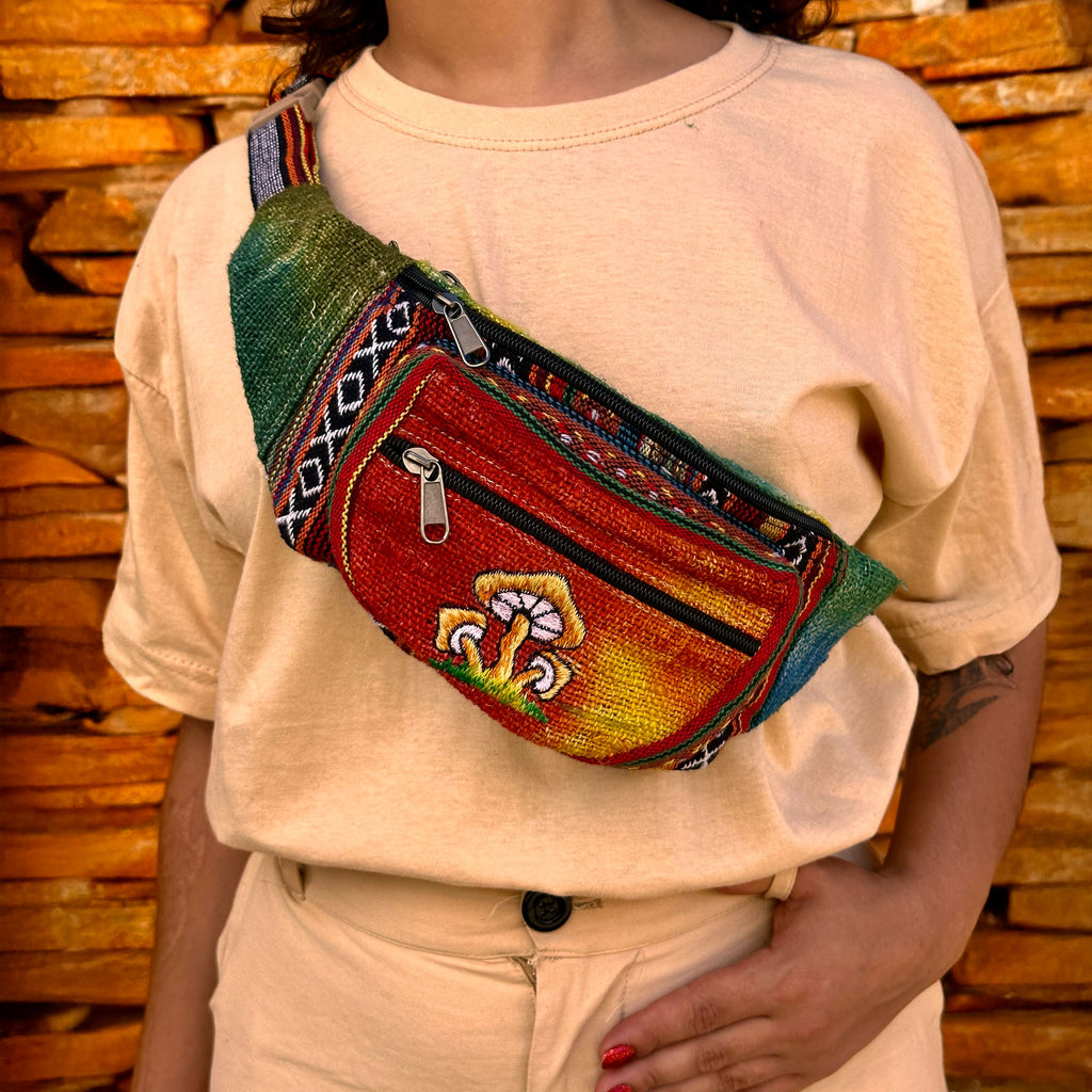 Pochete de Cânhamo 100THC Artesanal Made in Nepal