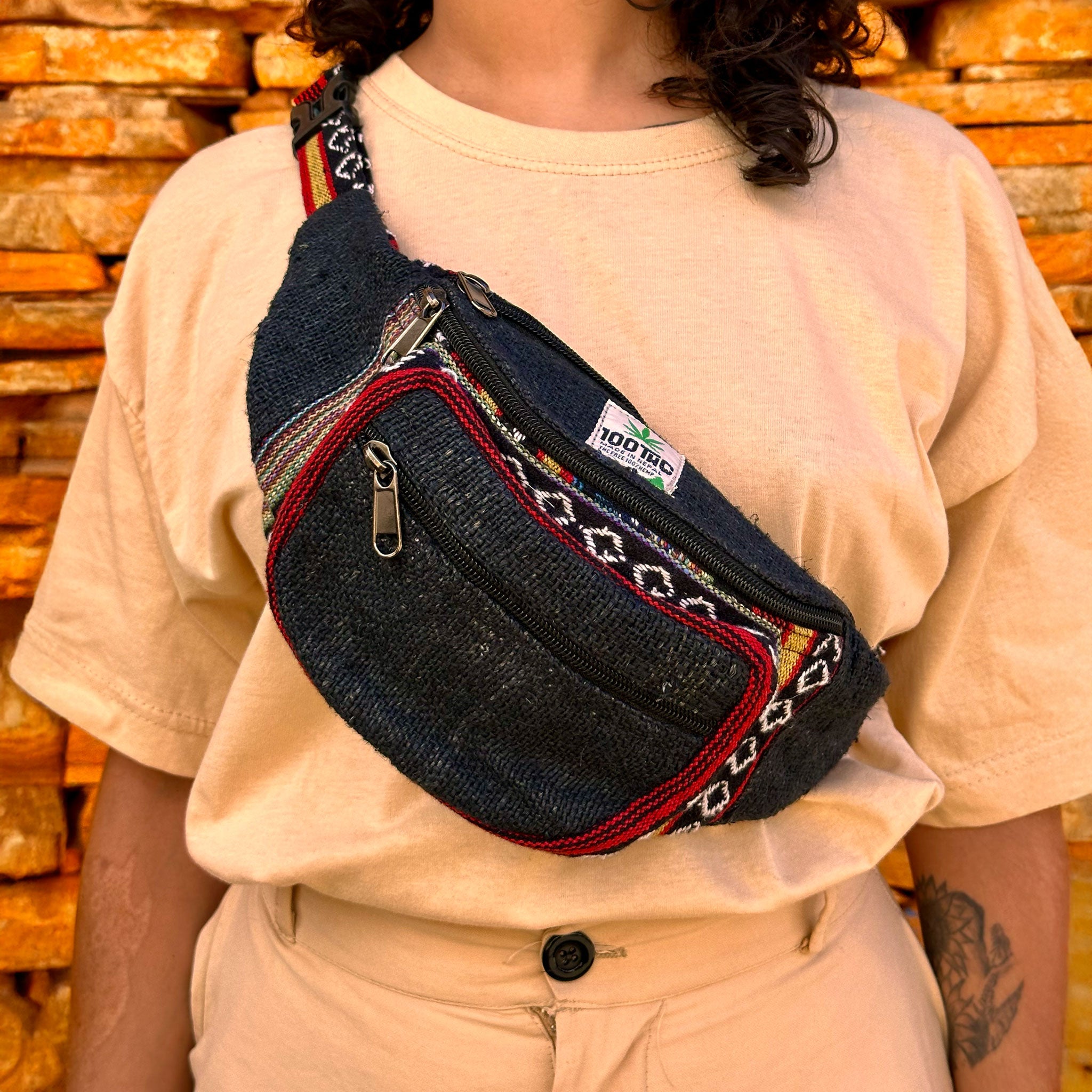 Pochete de Cânhamo 100THC Artesanal Made in Nepal