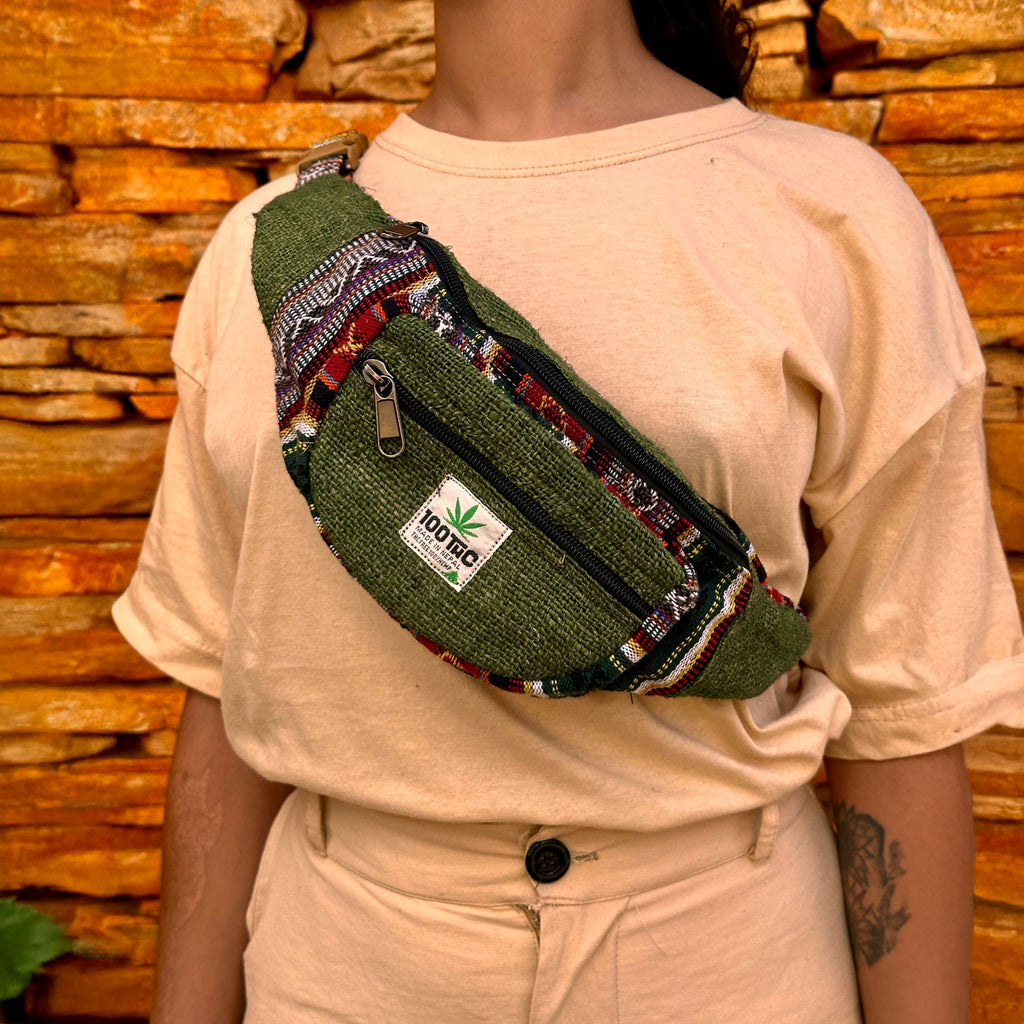 Pochete de Cânhamo 100THC Artesanal Made in Nepal