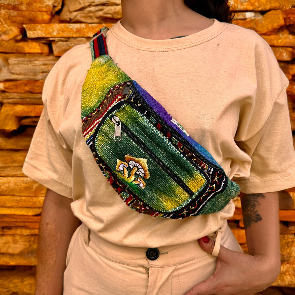 Pochete de Cânhamo 100THC Artesanal Made in Nepal