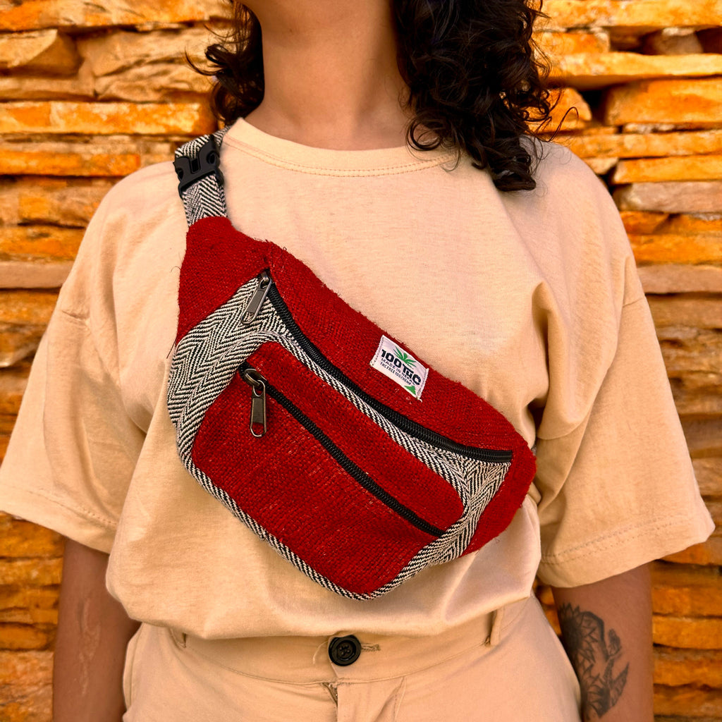 Pochete de Cânhamo 100THC Artesanal Made in Nepal