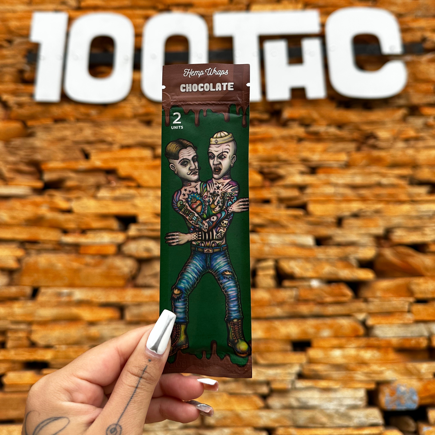 Hemp Wraps Chocolate | 2 Unidades