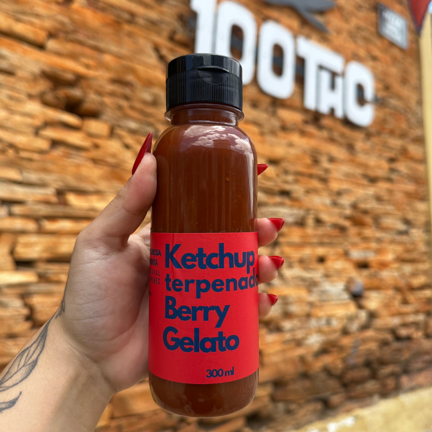 Ketchup Terpenado Berry Gelato – 300 ml